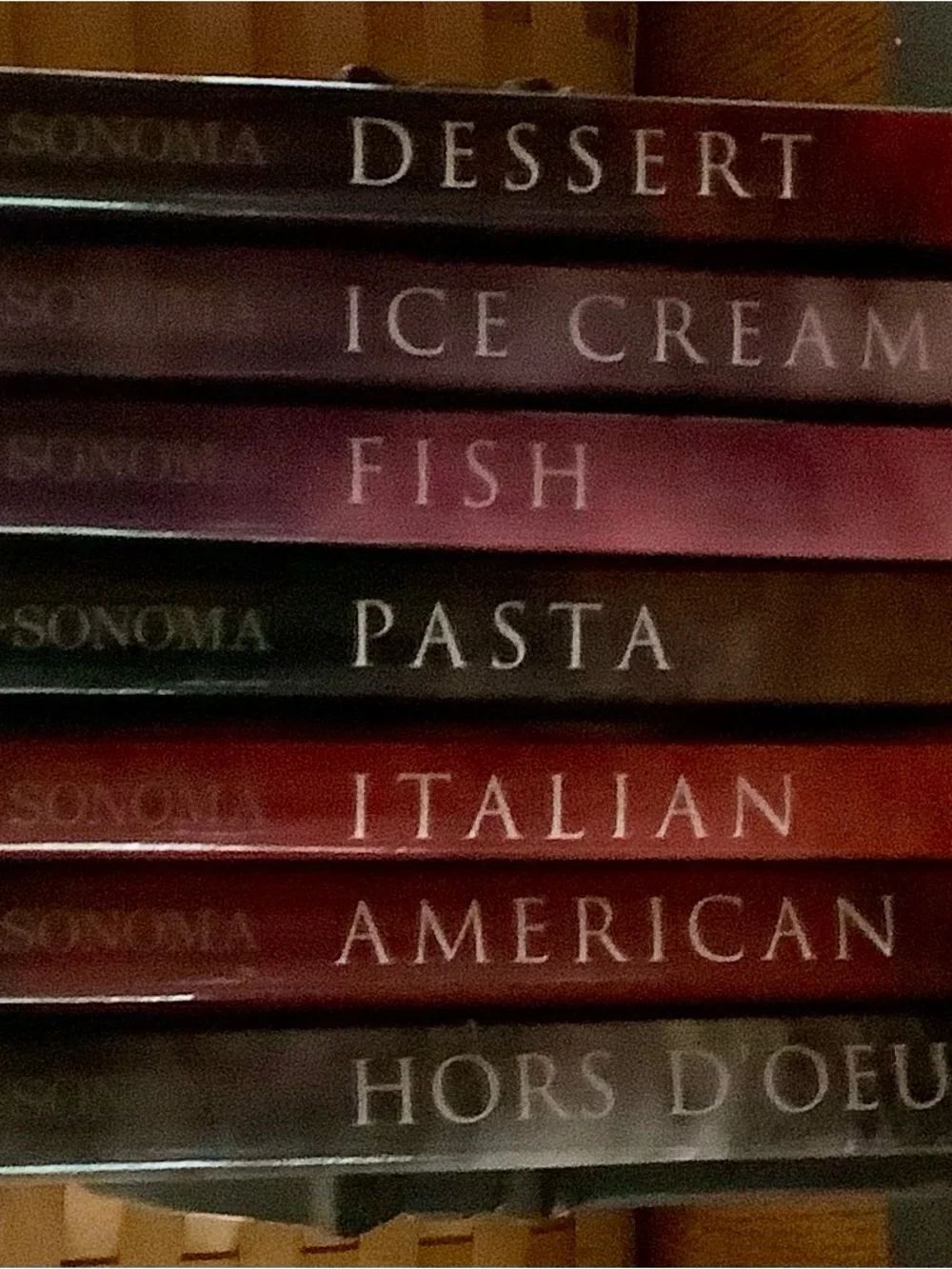 Set of 7 Williams-Sonoma Cookbooks